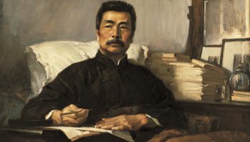 Exhibition sheds light on painter of Lu Xun portrait